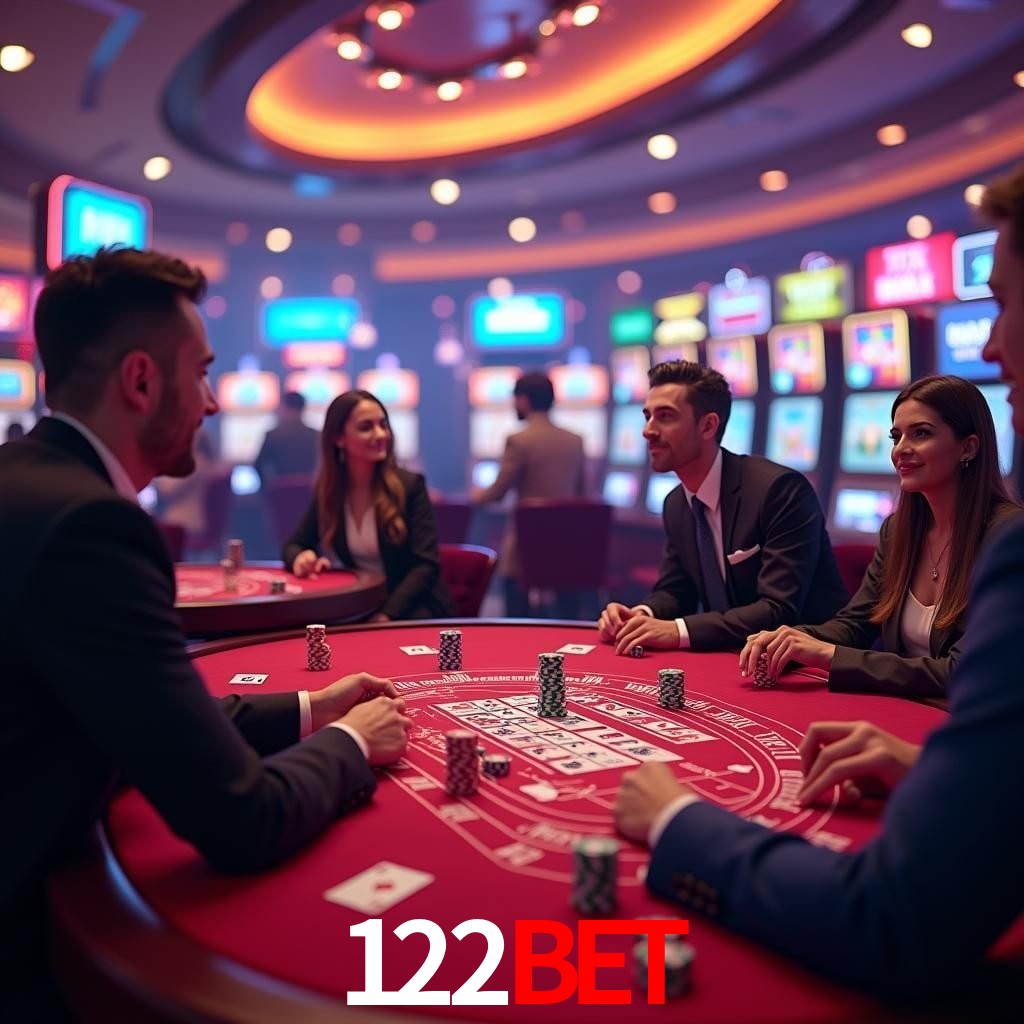 Mesa de Blackjack 122BET